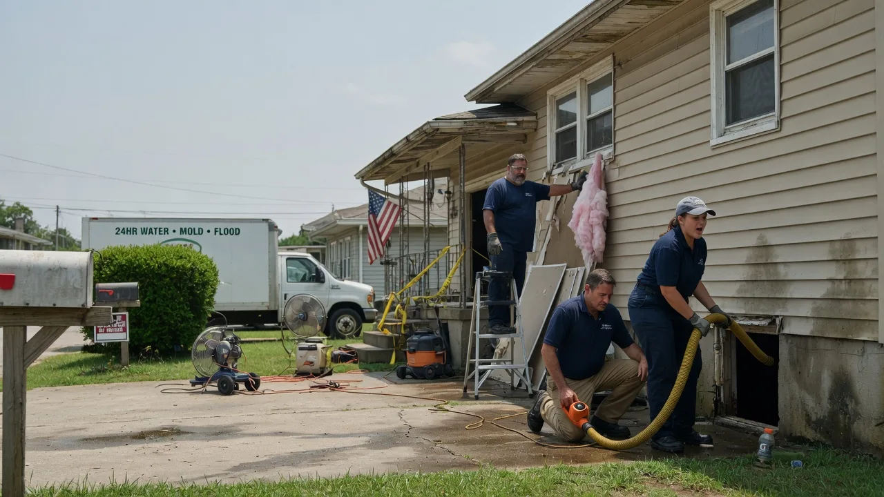 Water Damage Repair in Dunlow, WV near me